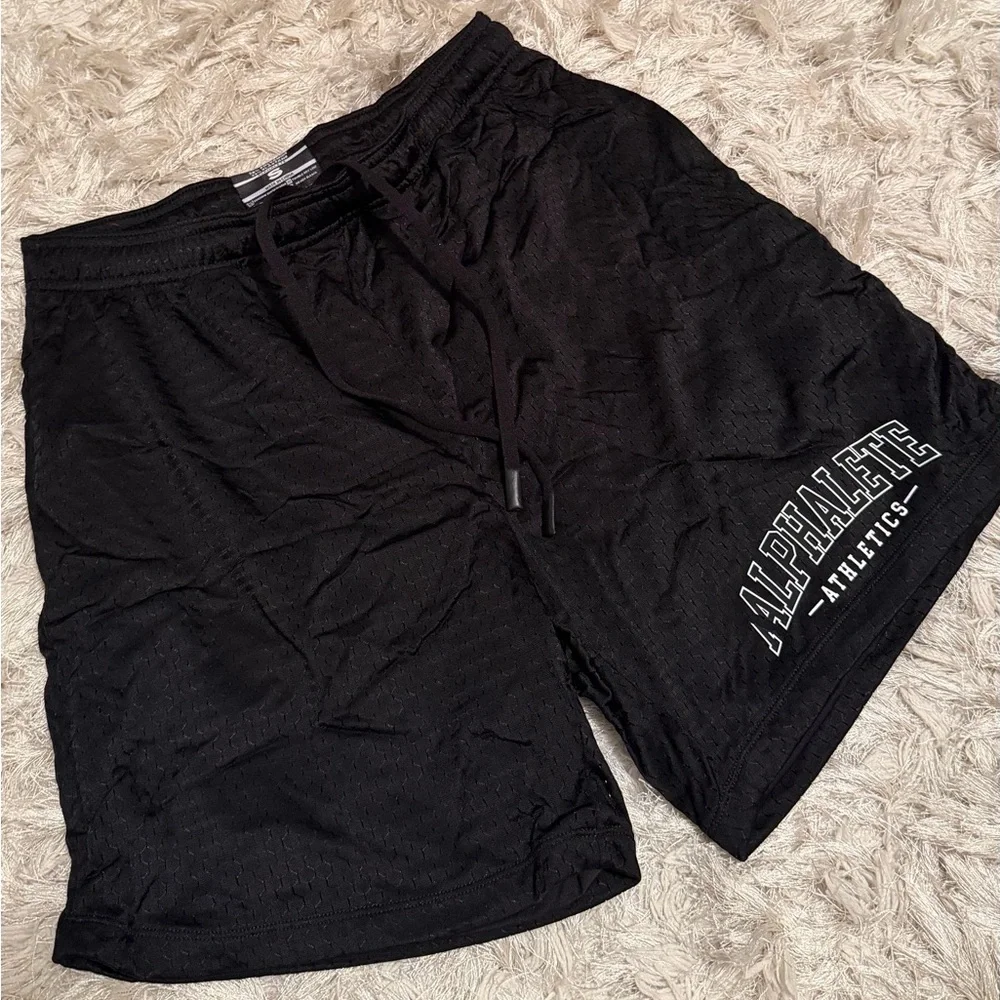 BOGO ๐๏ธ Alphalete Black Athletic Shorts for Men - Picture 1 of 5